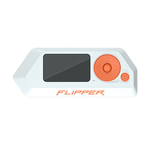 Flipper Zero handheld multi-tool, front view — supplier image